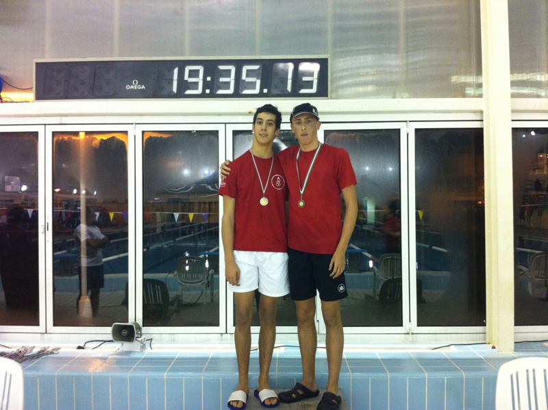 Siete medallas para nuestros nadadores en el Campeonato de Euskalherria